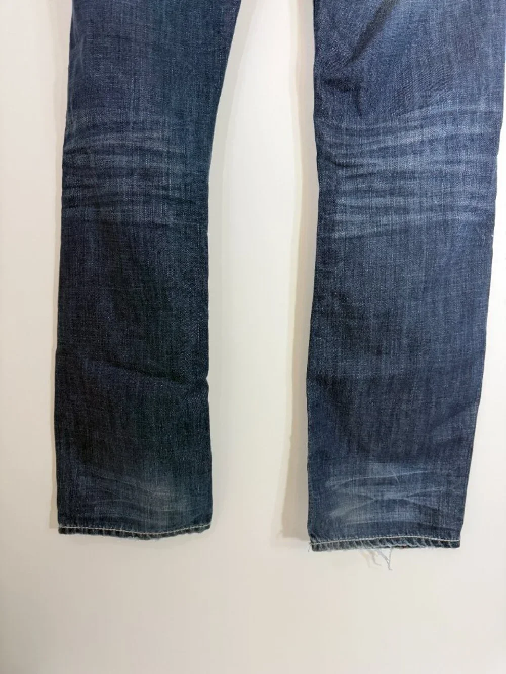 Buffalo David Bitton Men's Sirwan Slim Straight Jeans 33x32 Blue Denim Pants